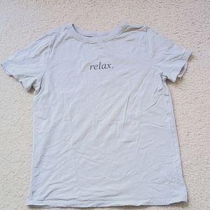 Pastel Turquoise/Off-White T-shirt